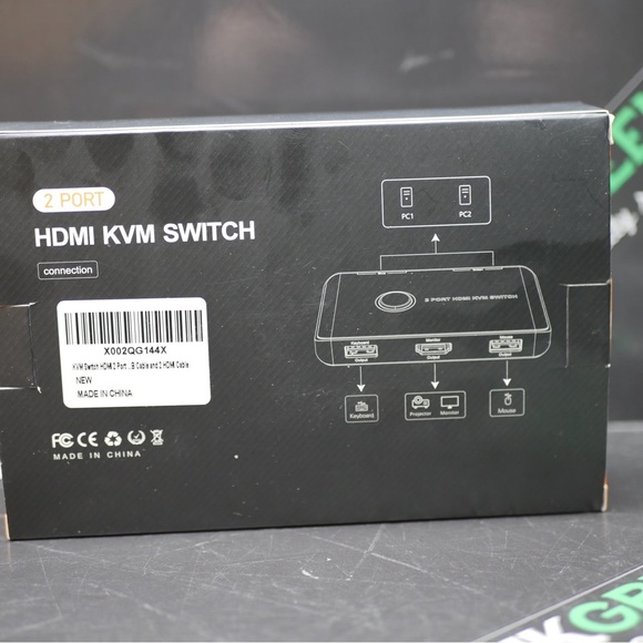 KVM Switch HDMI 2 Port Box ABLEWE USB and HDMI Switch - Picture 2 of 2